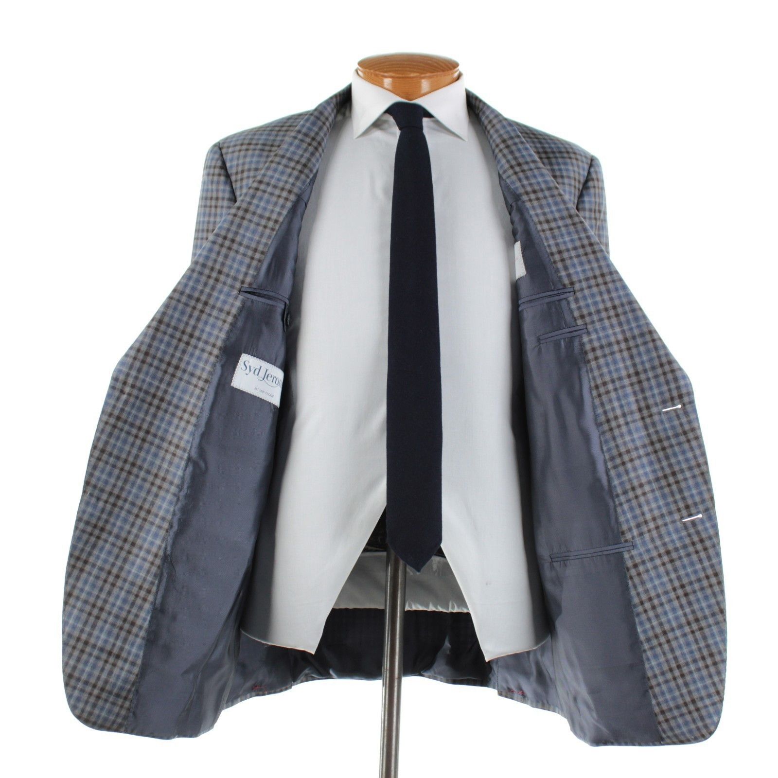 Samuelsohn Samuelsohn Sport Coat Size 46 Long US in Gray Size 46R - 6 Thumbnail
