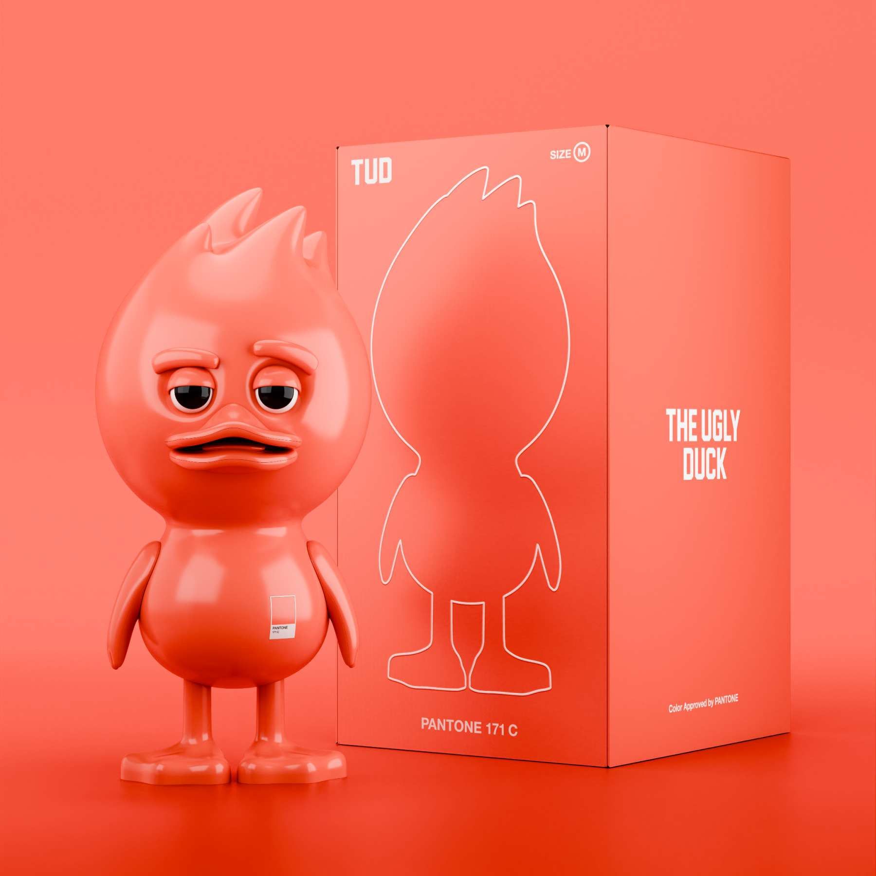 Other TUD x PANTONE 171С Size ONE SIZE - 6 Thumbnail