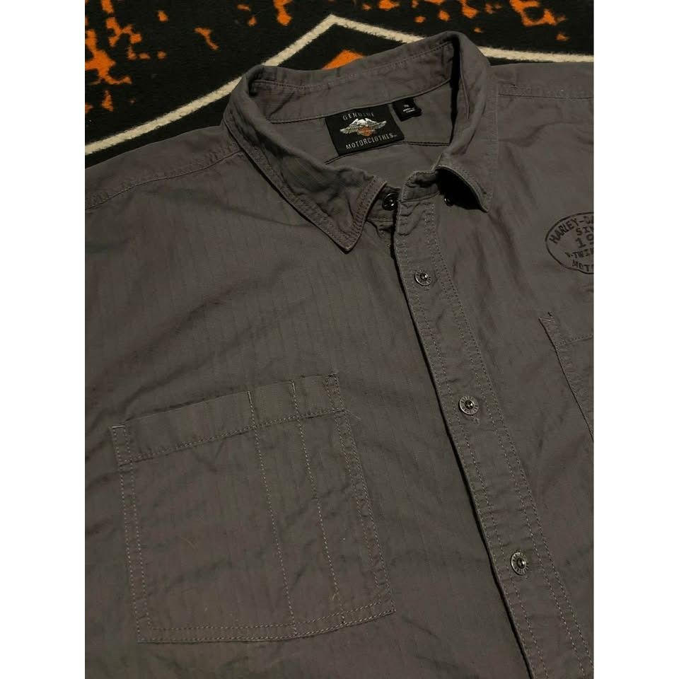 Harley Davidson Harley Davidson Casual Shirt 3XL Men, Metal Button Size US XXL / EU 58 / 5 - 3 Thumbnail