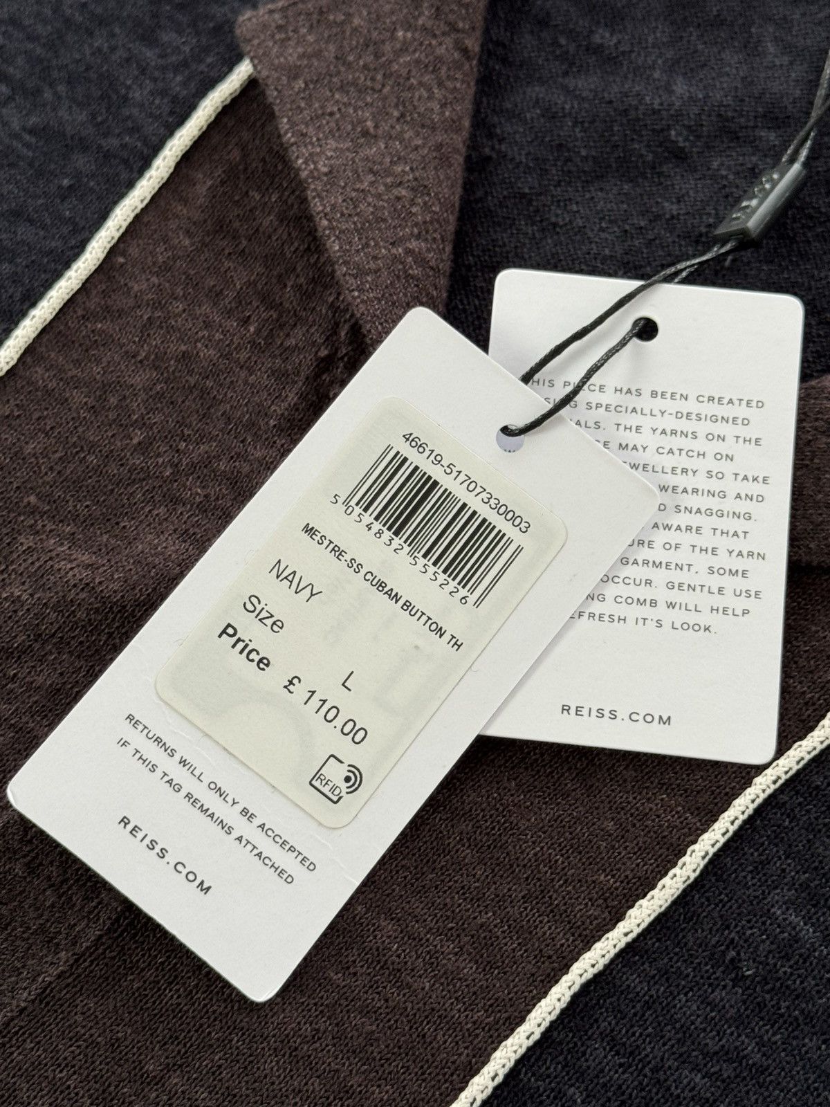 Reiss Reiss Old Money Vibe Glamour Luxury Polo Shirt Size US L / EU 52-54 / 3 - 9 Thumbnail