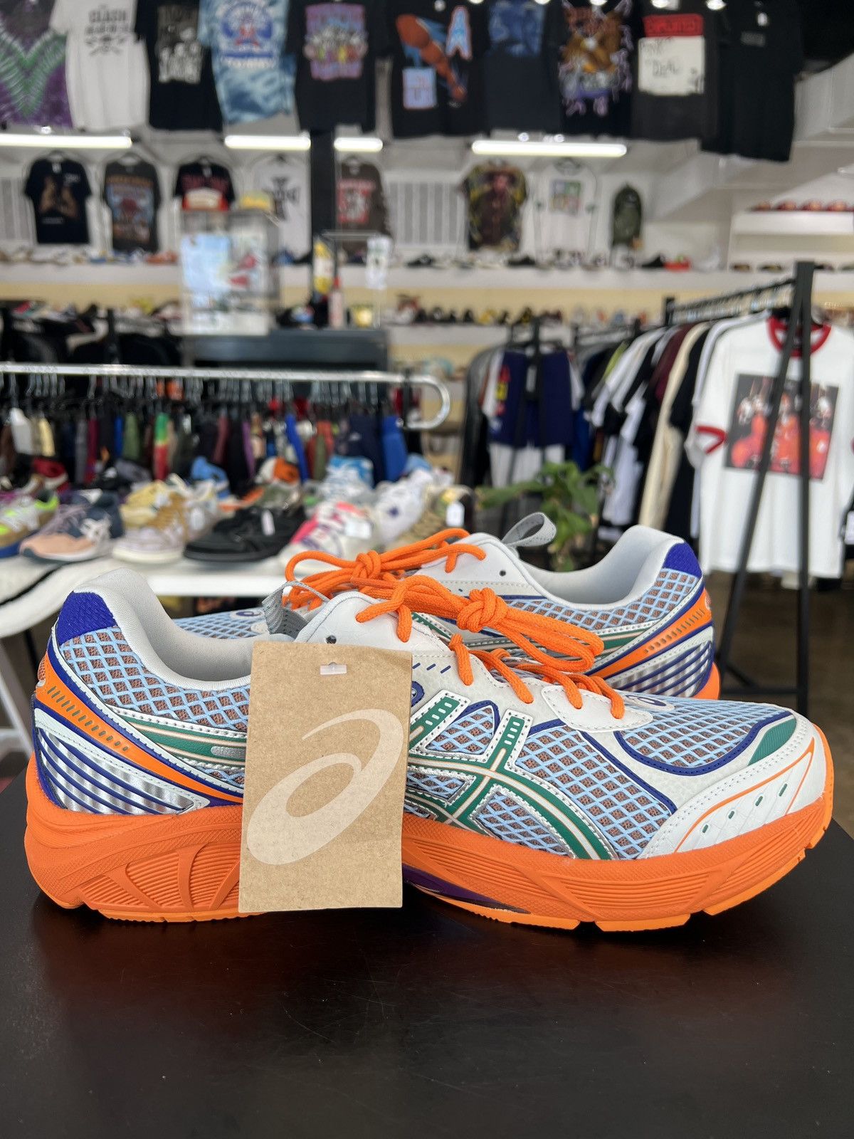 Asics × Kiko Kostadinov ASICS UB7-S GT-2160 Kiko Kostadinov Lava Orange Sz 13 (2024) Size US 13 / EU 46 - 4 Thumbnail