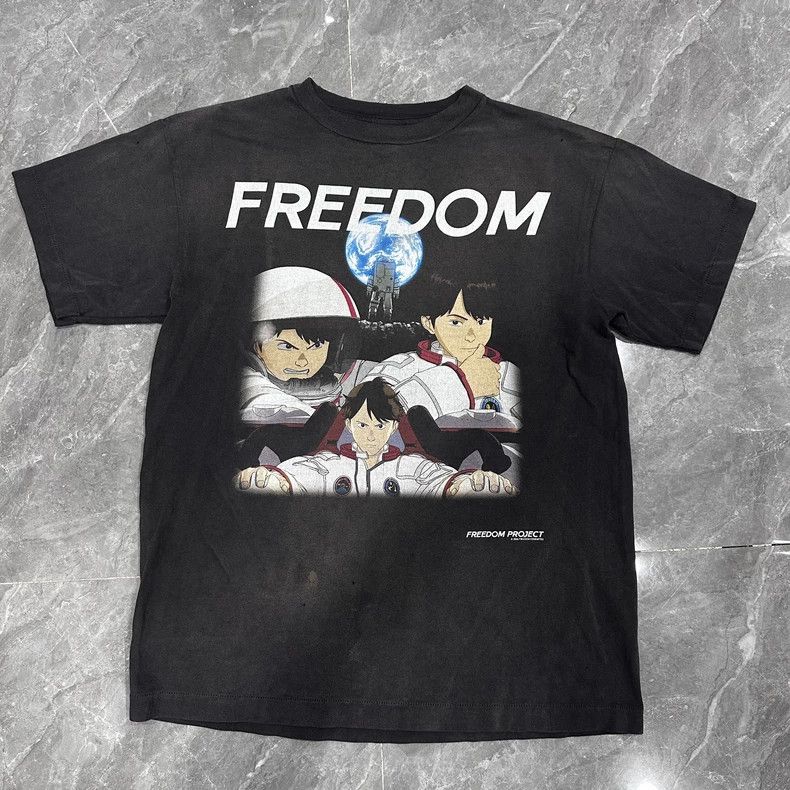 Saint Michael Saint Michael Cartoon washing destroys short sleeves Size US S / EU 44-46 / 1 - 1 Thumbnail