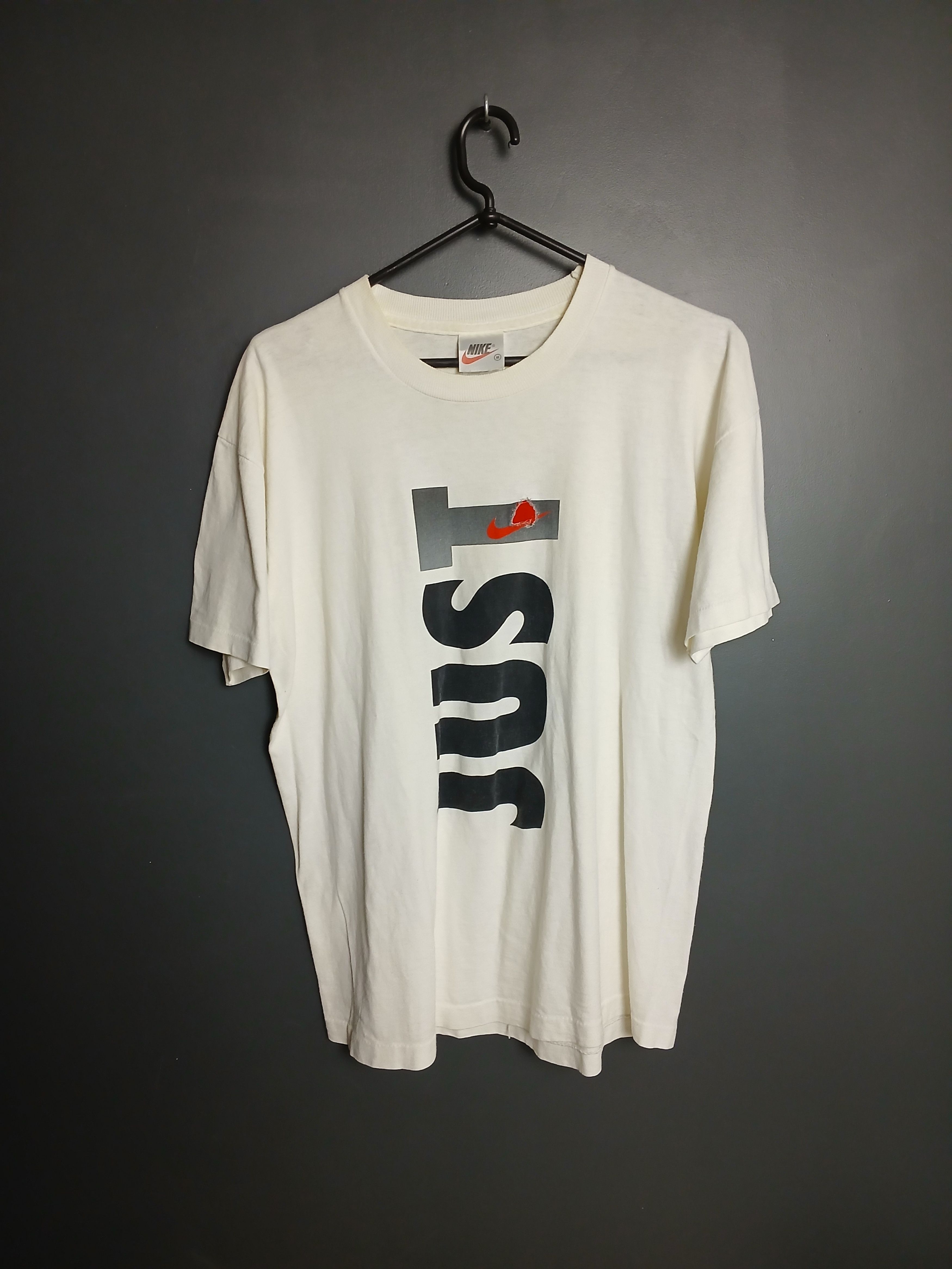 Nike × Vintage Vintage Nike Just Do It T-Shirt Size US M / EU 48-50 / 2 - 1 Thumbnail