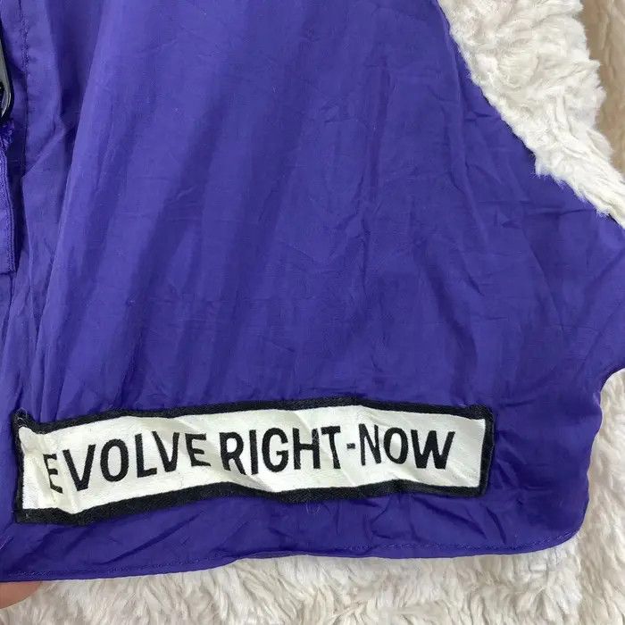 Bershka Vtg 90’ BERSHKA EVOLVE RIGHT Now Sherpa Fleece Jacket Size US L / EU 52-54 / 3 - 9 Thumbnail