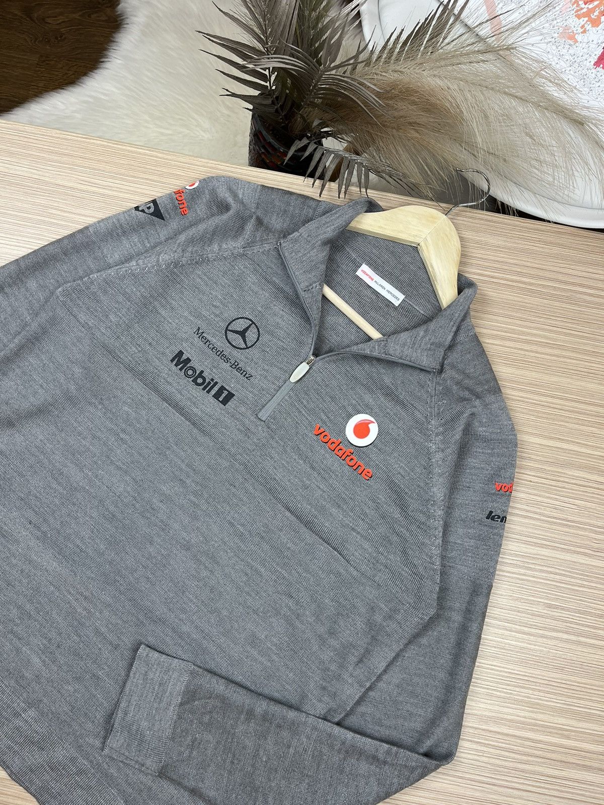 Mercedes-Benz × Other × Vintage Mercedes Benz Vodafone racing polo long sleeve Size US XL / EU 56 / 4 - 2 Thumbnail