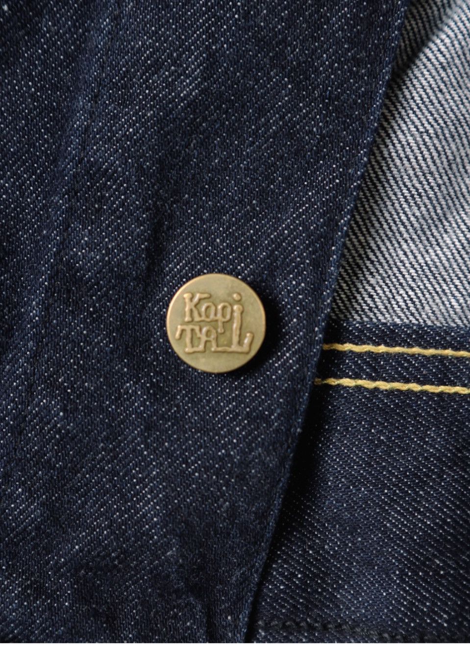 Kapital × Kapital Kountry KAPITAL 11.5oz denim tuxedo western jacket Size US L / EU 52-54 / 3 - 7 Thumbnail