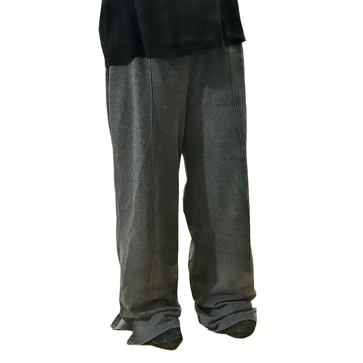 Gap × Vintage Vintage Y2KBaggy Grey Opium Gap Sweatpants Size US 41 - 2 Thumbnail