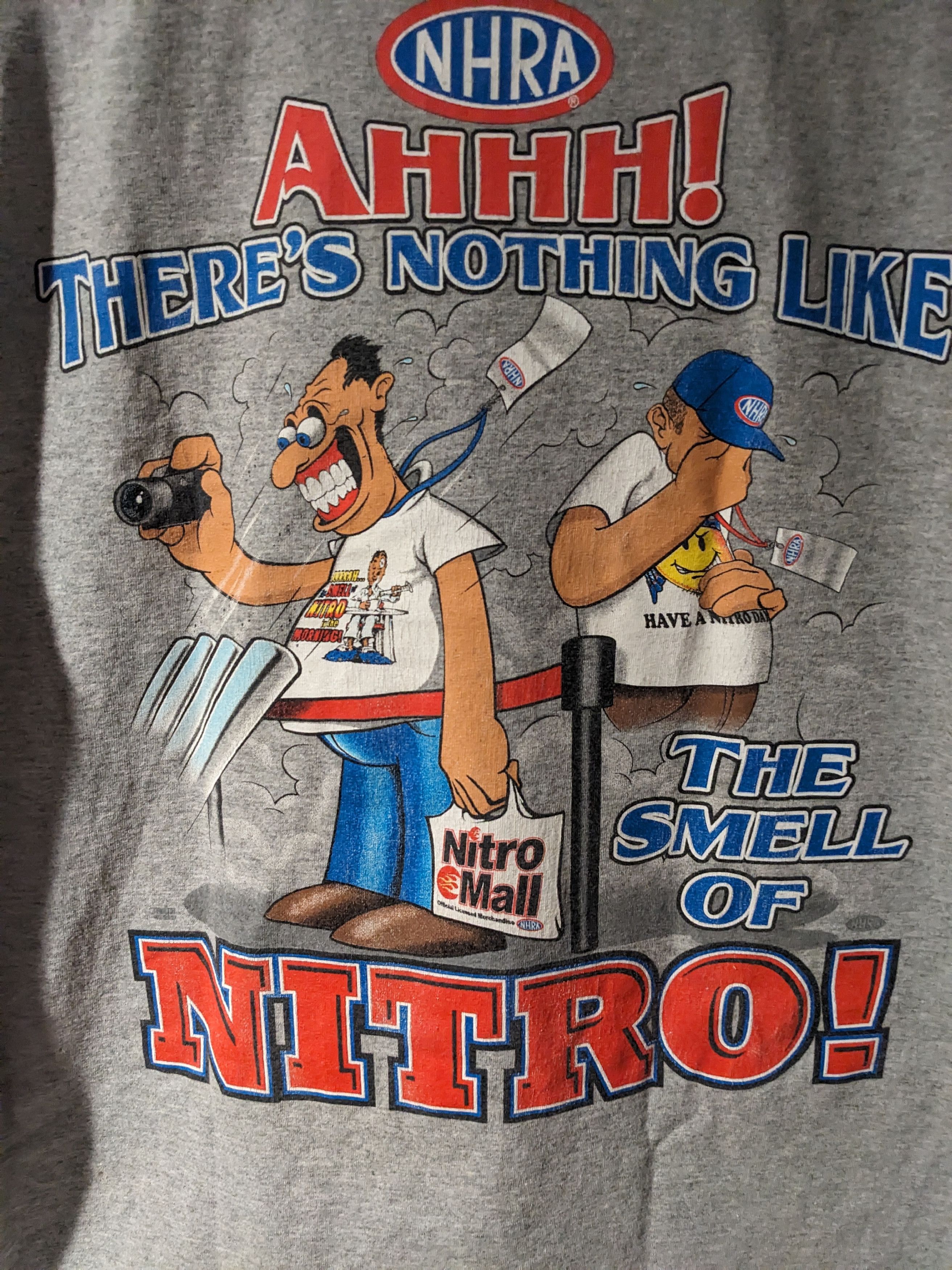 Palm Angels × Vintage Vintage Nitro NHRA Racing Speedway Nascar Chase T-Shirt Size US L / EU 52-54 / 3 - 2 Thumbnail