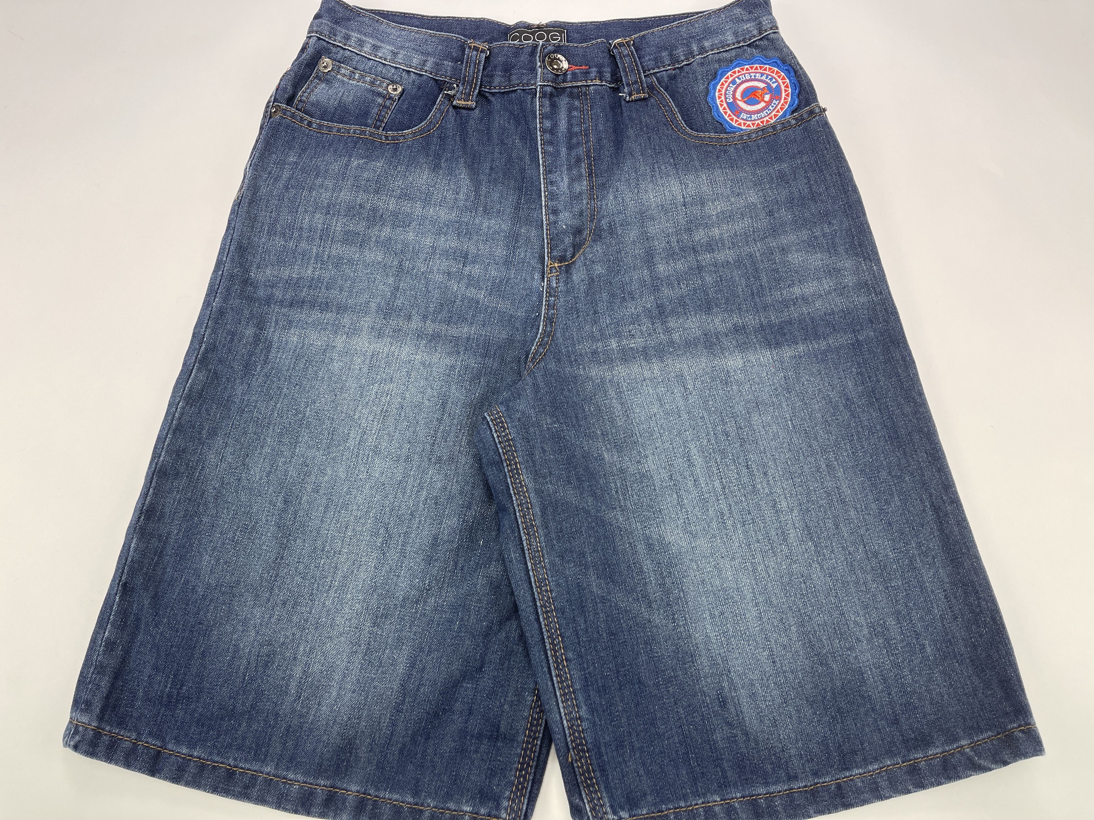 Coogi Coogi jeans shorts, vintage 90s hip hop 1990s skater Y2K 28 Size US 28 / EU 44 - 2 Thumbnail