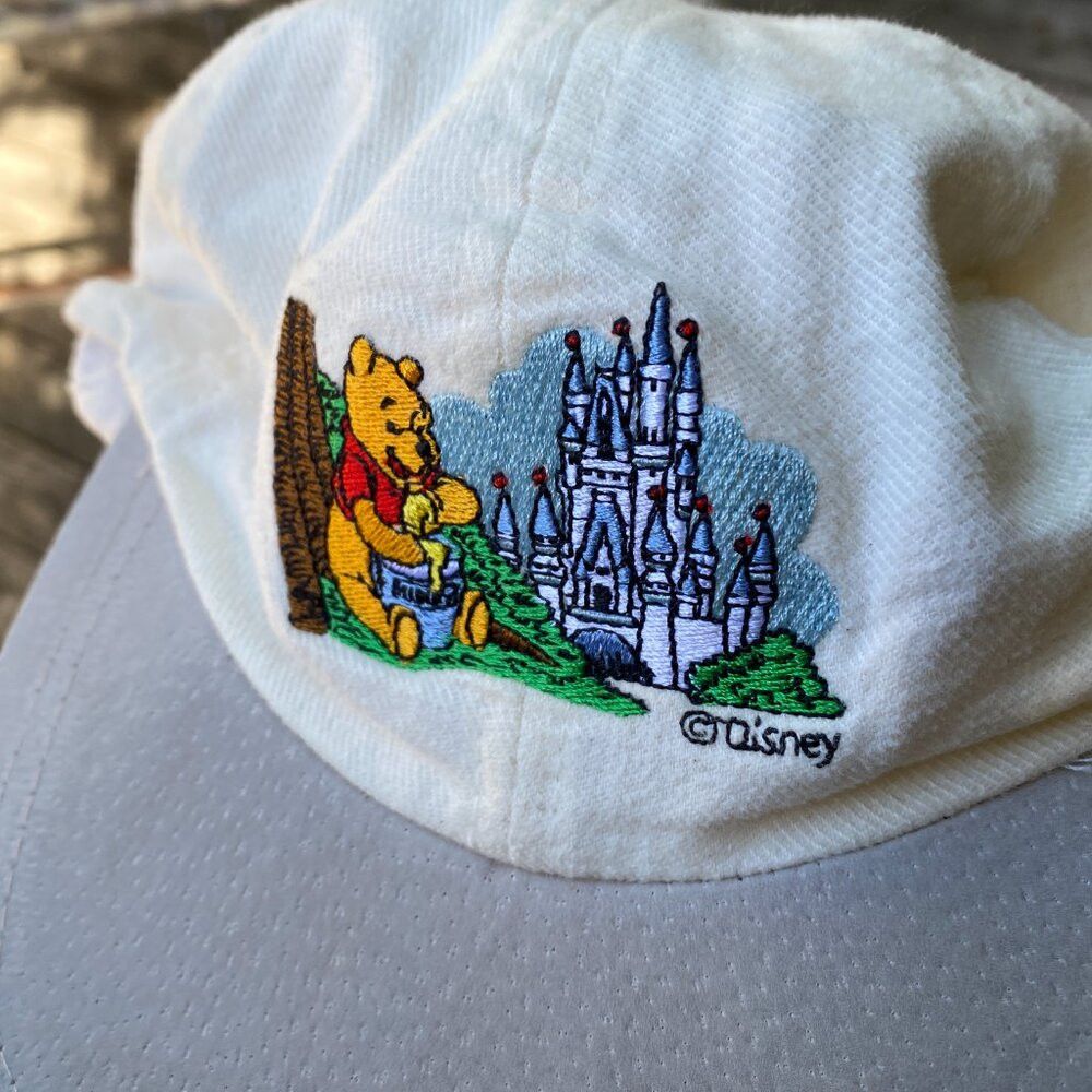 Disney Vintage 1994 Disney Winnie The Pooh Hat Baseball Cap Embroi Size ONE SIZE - 4 Thumbnail