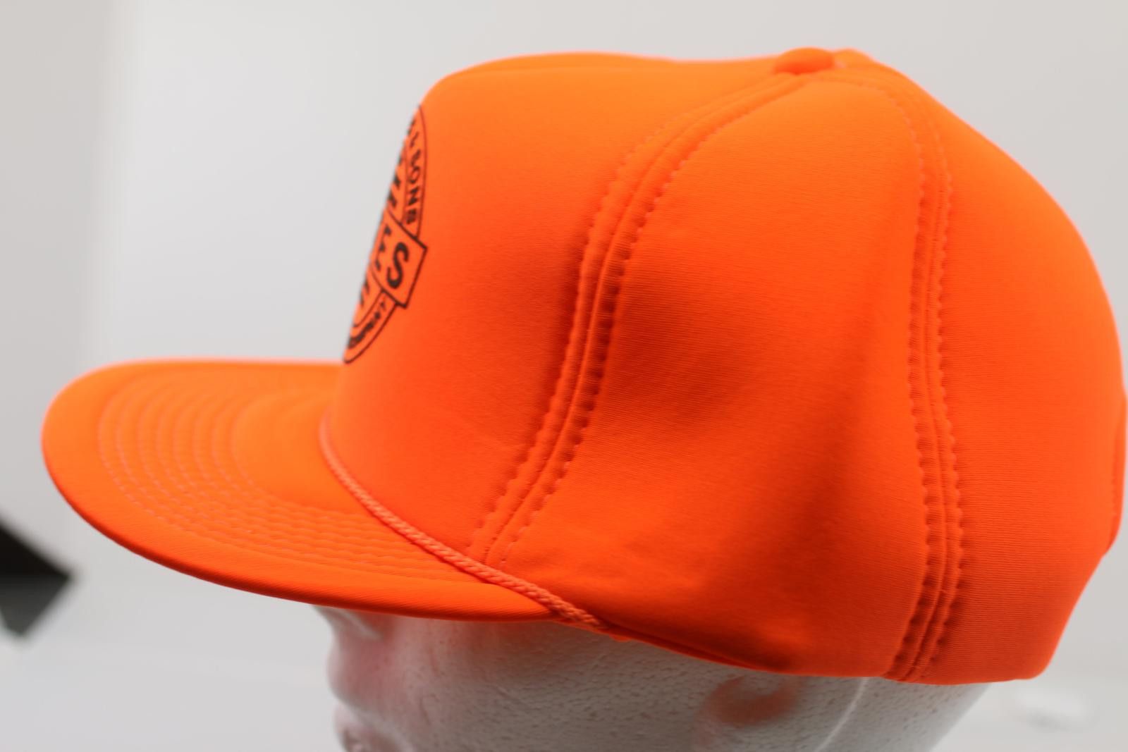 The Hundreds Vintage W.G. Yates & Sons Orange Safety Cap Construction #2 Size ONE SIZE - 3 Thumbnail