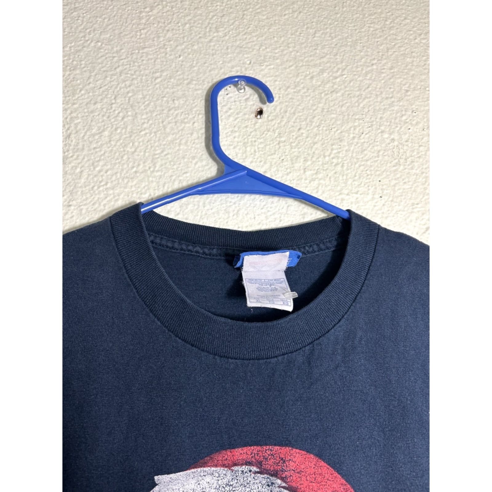 Vintage M&M's Bah Humbug T Shirt XL Navy Christmas Men Short Sleeve Crew Neck Graphic Print Vintage No Size US XL / EU 56 / 4 - 6 Thumbnail