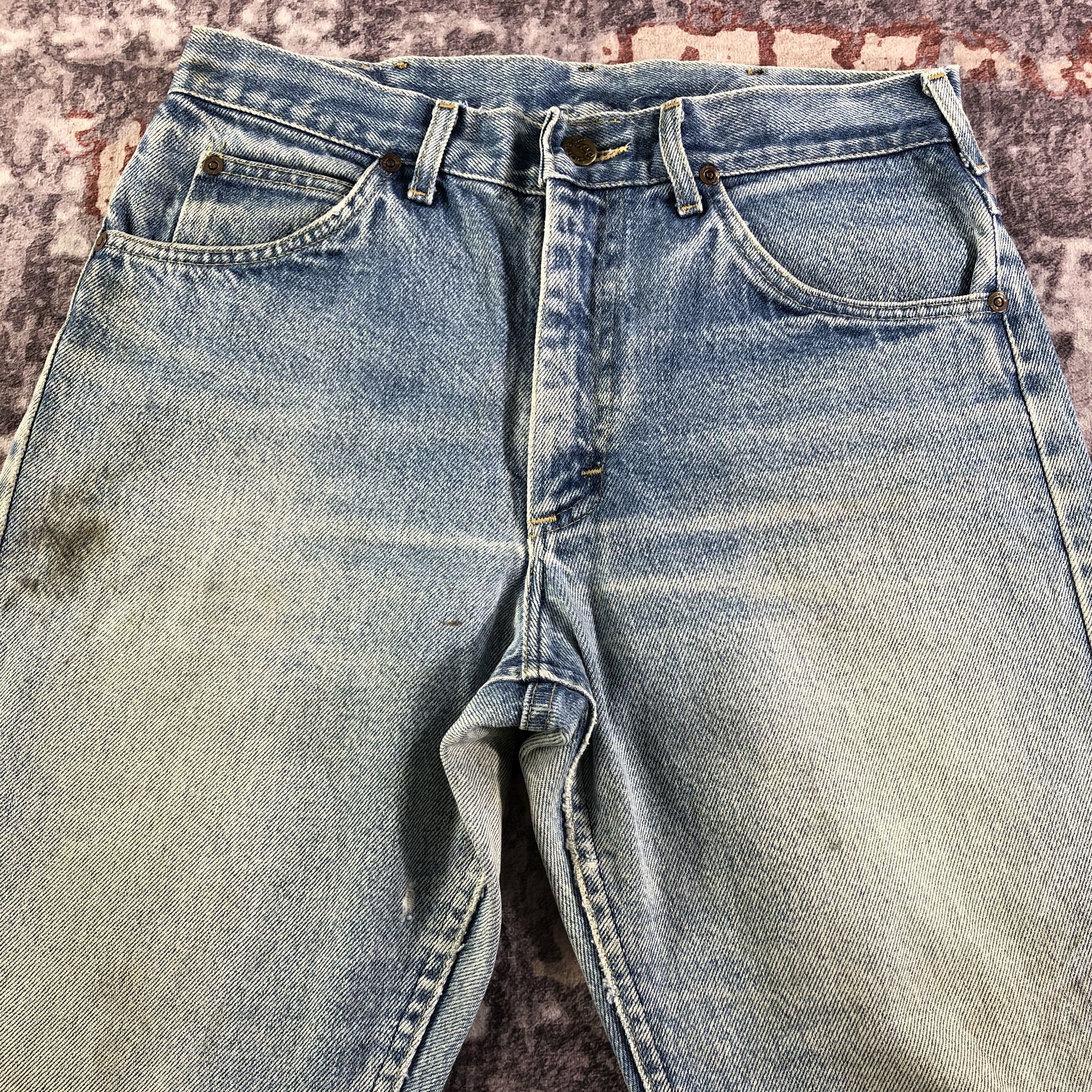 Lee × Vintage Vintage 90s Light Wash Lee Jeans-JM3255 Size US 30 / EU 46 - 3 Thumbnail