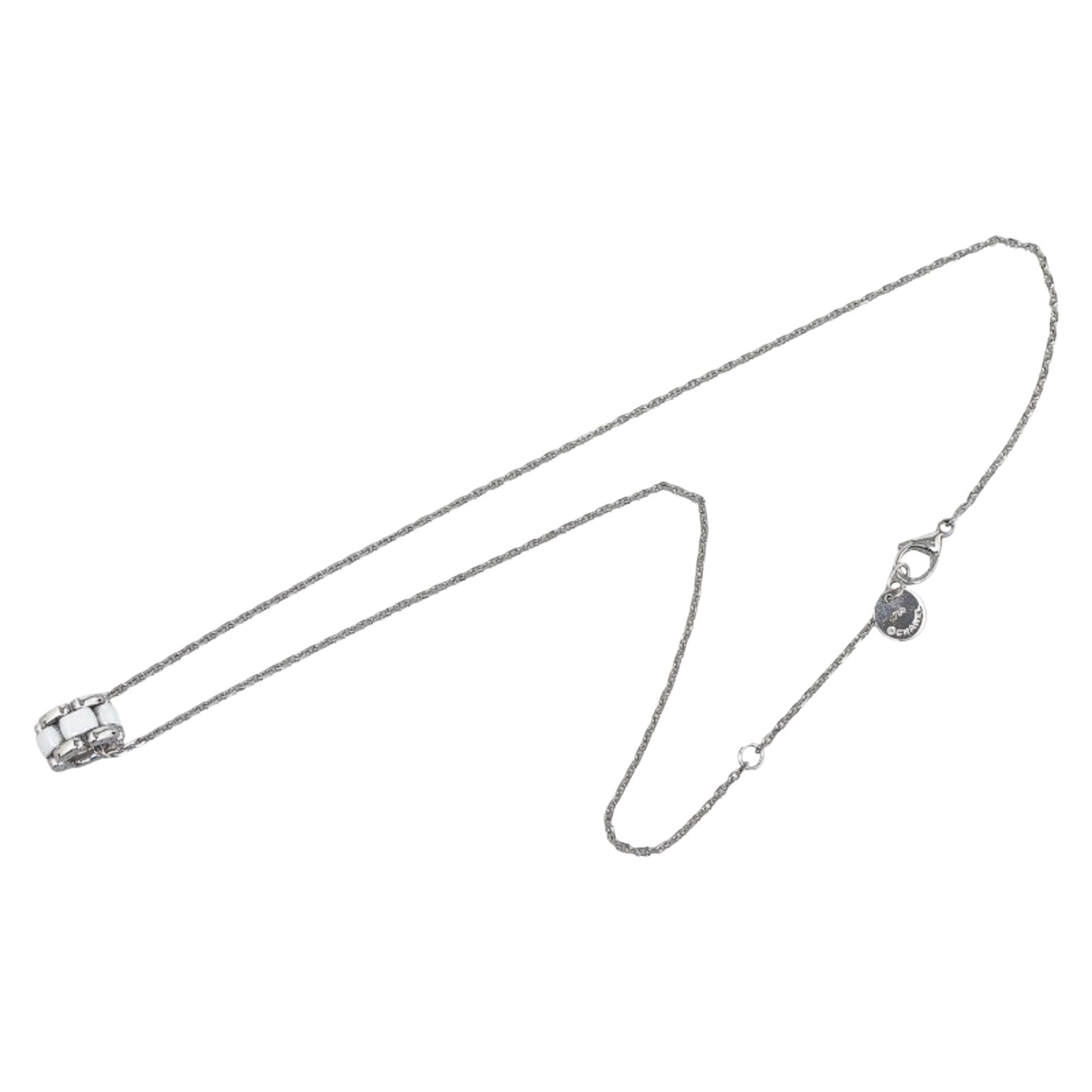 image of Chanel Ultra Necklace in Silver, Women's
