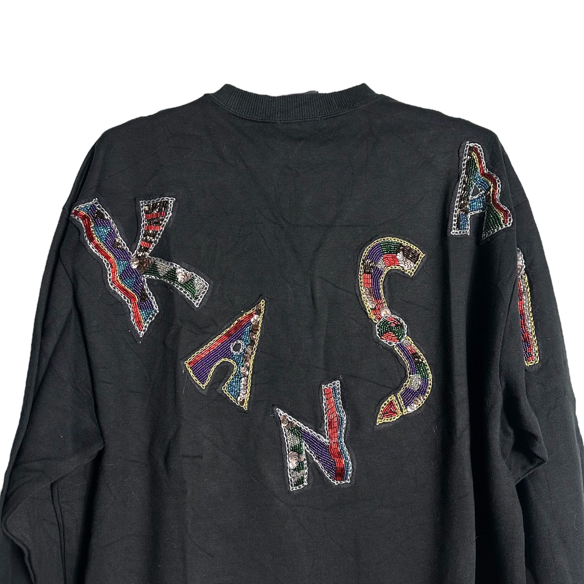 Kansai Yamamoto 🔥RARE🔥KansaiO2 Kansai Yamamoto Beaded Logo OVP T-shirt Size US XL / EU 56 / 4 - 2 Thumbnail
