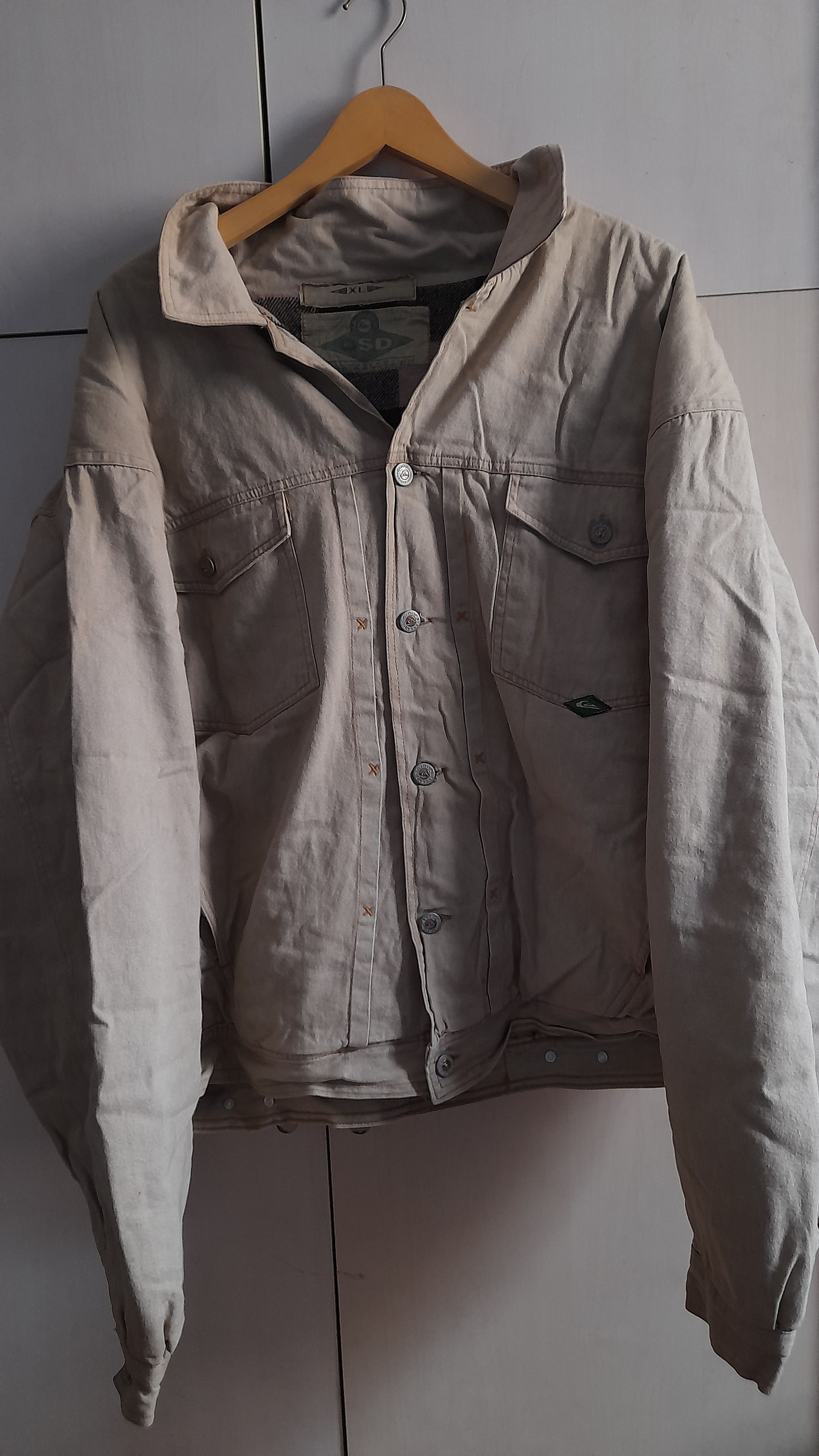 Quiksilver × Vintage Vintage Quiksilever Salt Water Denim Trucket Size US XL / EU 56 / 4 - 2 Thumbnail