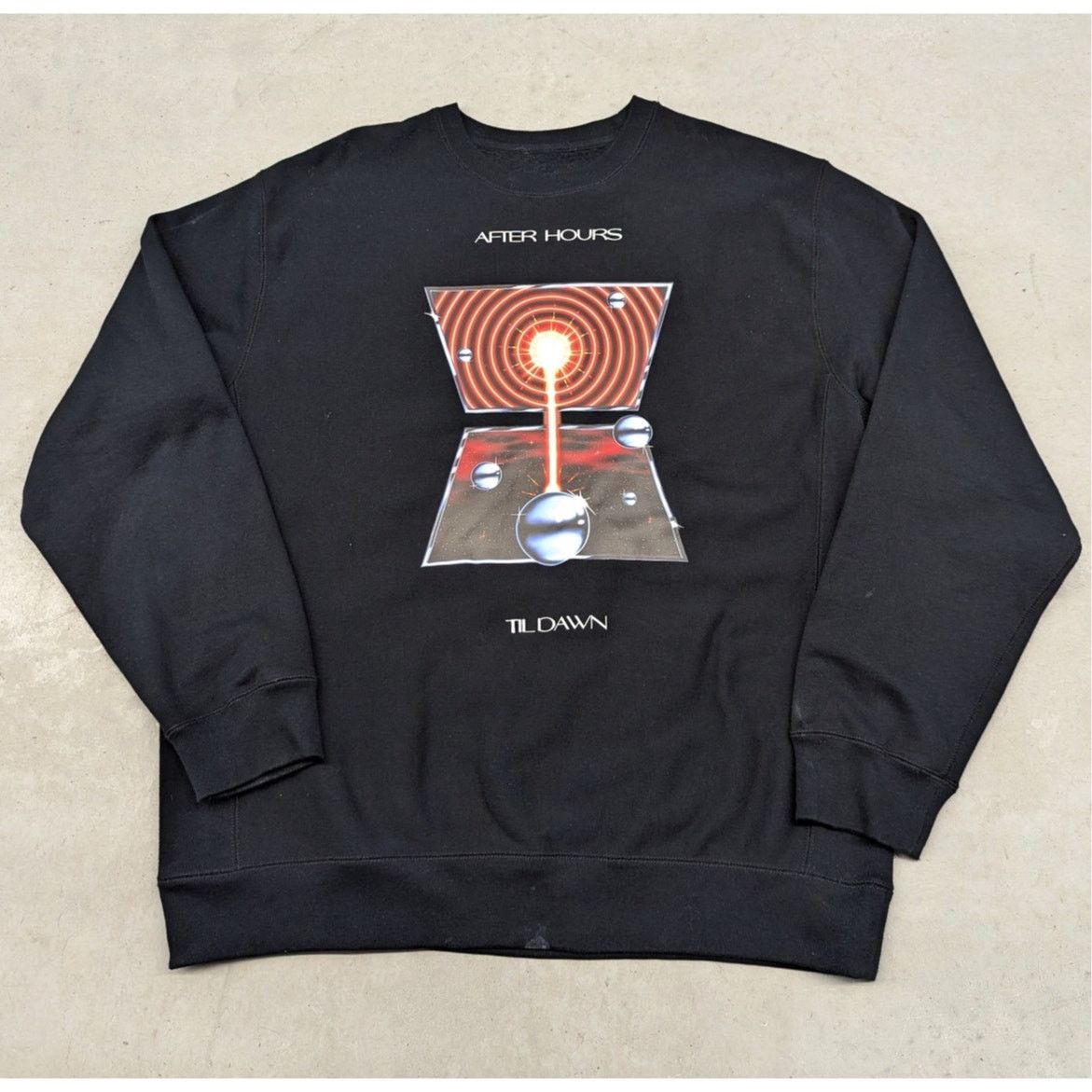 Band Tees × The Weeknd × XO 2022 The Weekend XO After Hours Till Dark tour sweater Size US XXL / EU 58 / 5 - 1 Thumbnail