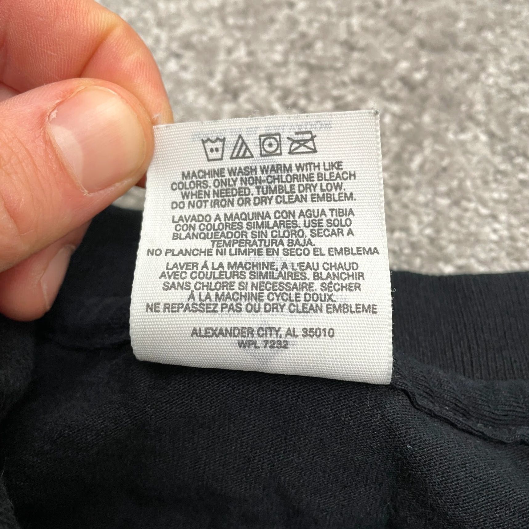Jerzees Jerzees Shirt Men Large Black Heavyweight Cotton Short Sleeve Casual Mens Size US L / EU 52-54 / 3 - 7 Thumbnail