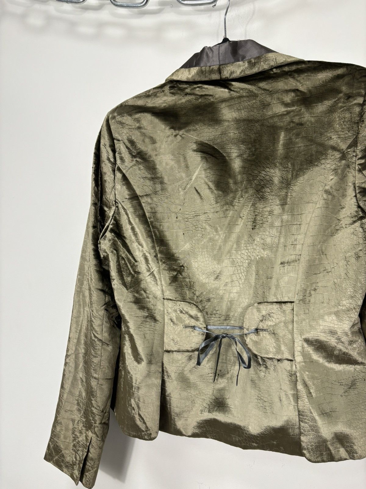 Cavalli Class Roberto Cavalli Class Rare Velour Snake Skin Blazer Jacket Size XL / US 12-14 / IT 48-50 - 16 Thumbnail