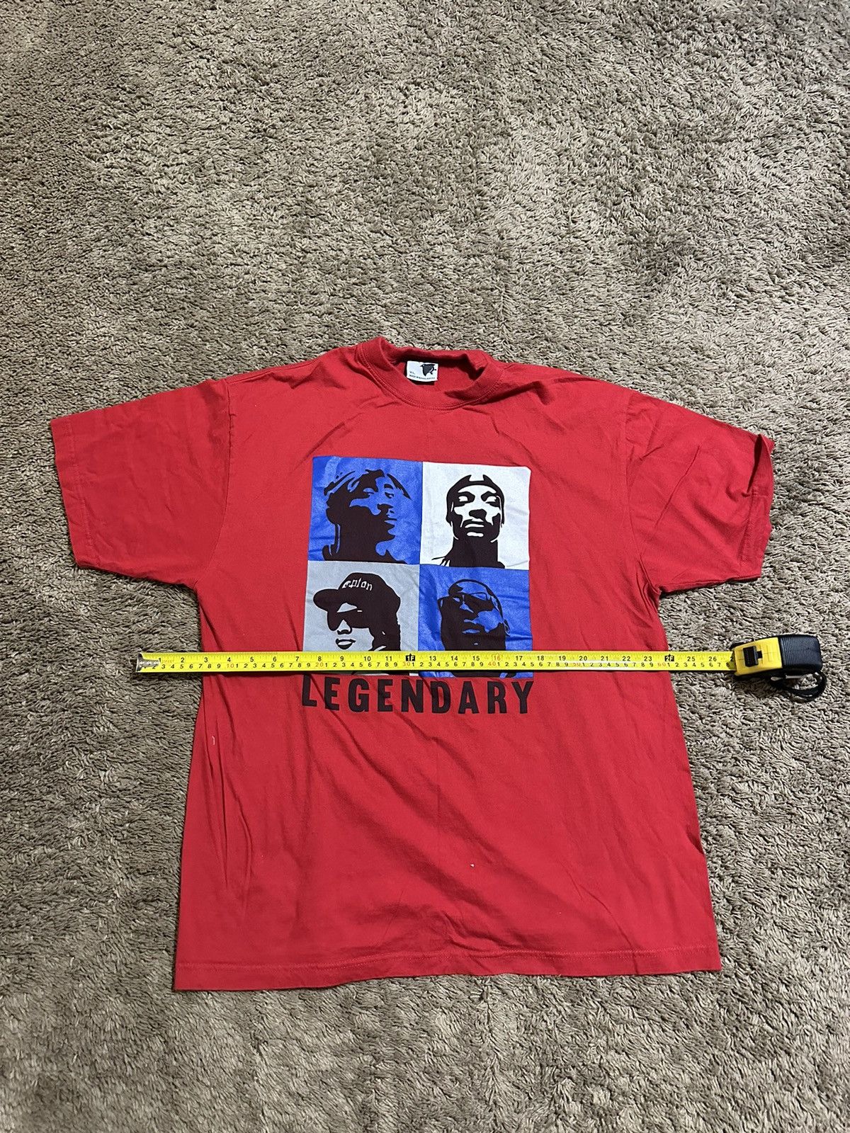 Jerzees × Vintage Vintage Legendary 2Pac Biggie Snoop Dogg 00s size XL Size US XL / EU 56 / 4 - 4 Thumbnail