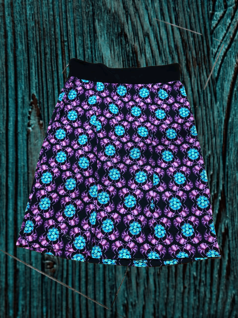 Just Cavalli Just Cavalli Skirt Graphic Print Multicolor Y2K Designer Size 30" / US 8 / IT 44 - 1 Thumbnail