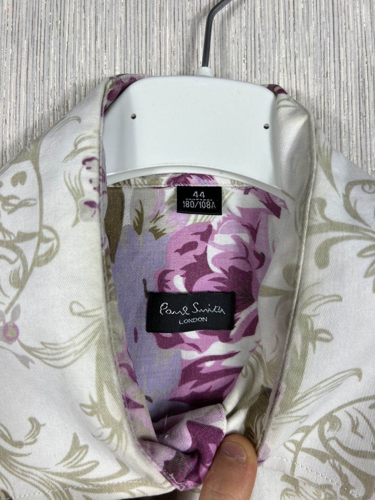 Paul Smith Vintage Paul Smith floral full print shirt designer pocket Size US L / EU 52-54 / 3 - 15 Thumbnail