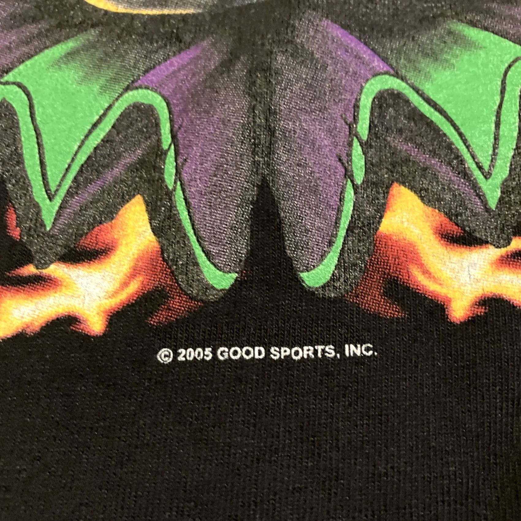 Vintage VINTAGE Jekyll & Hyde Shop T Shirt XXL Black Graphic Print Crew Neck 2XL Hot Leathers Men's Regular Short Sleeves Size US XXL / EU 58 / 5 - 3 Thumbnail