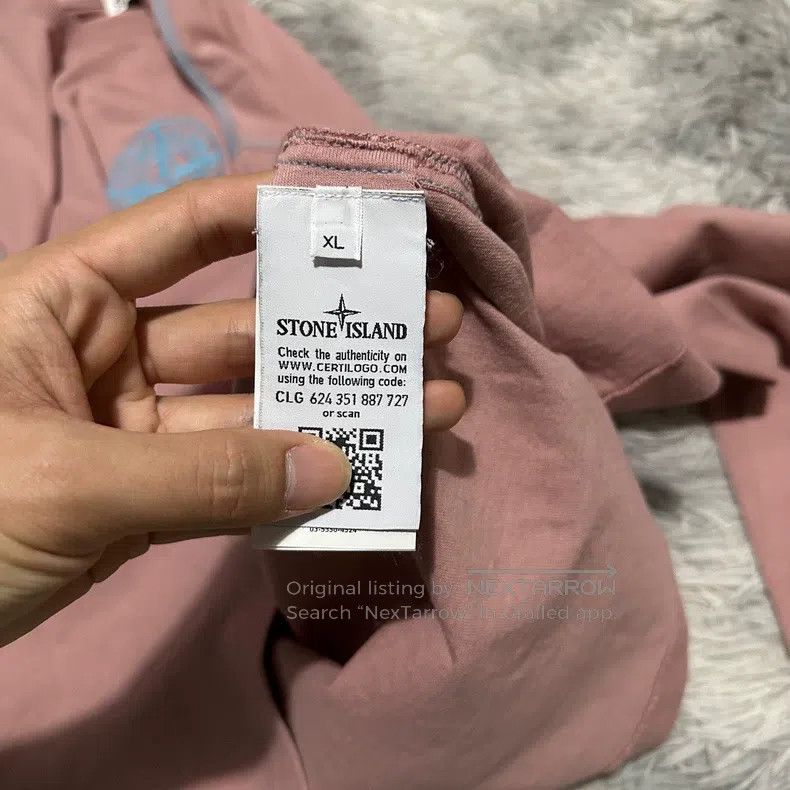 Stone Island Stone Island Compass Embroidered Logo Long Sleeve T-Shirt Size US XL / EU 56 / 4 - 5 Thumbnail