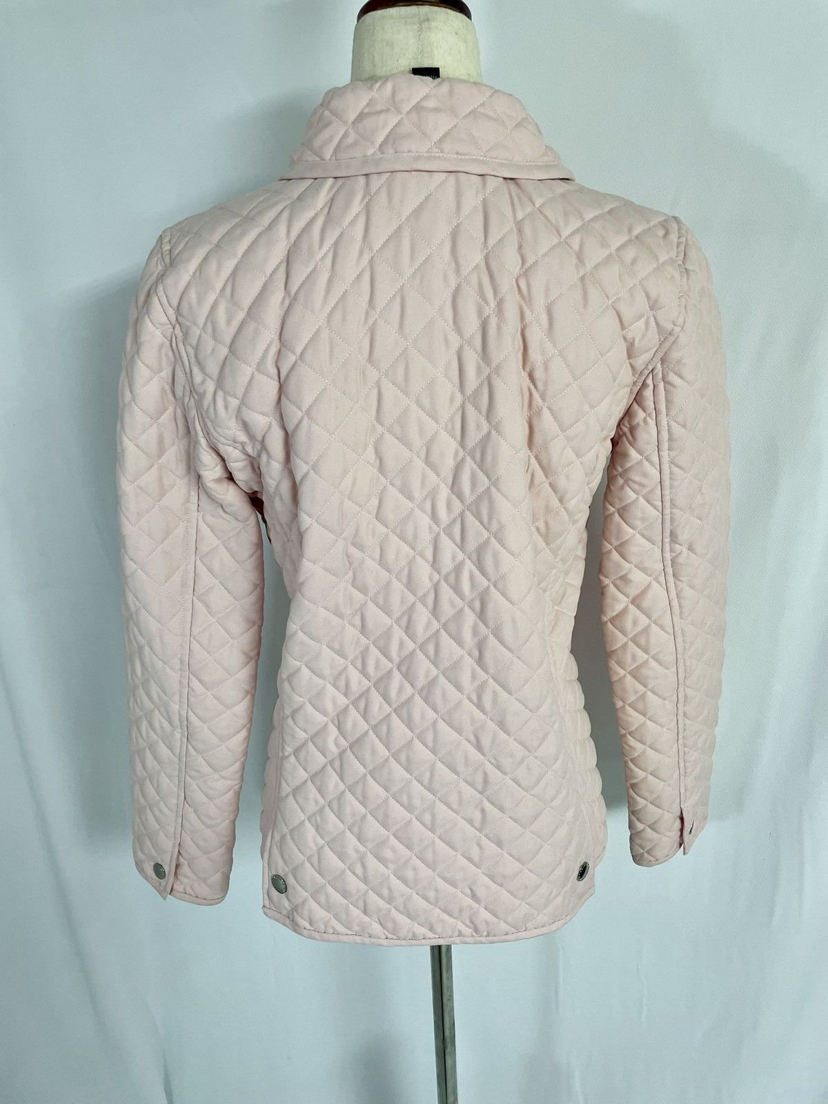 Lauren Ralph Lauren Ralph Lauren Quilted Jacket Pink Snap Buttons Small Coat Size S / US 4 / IT 40 - 4 Thumbnail