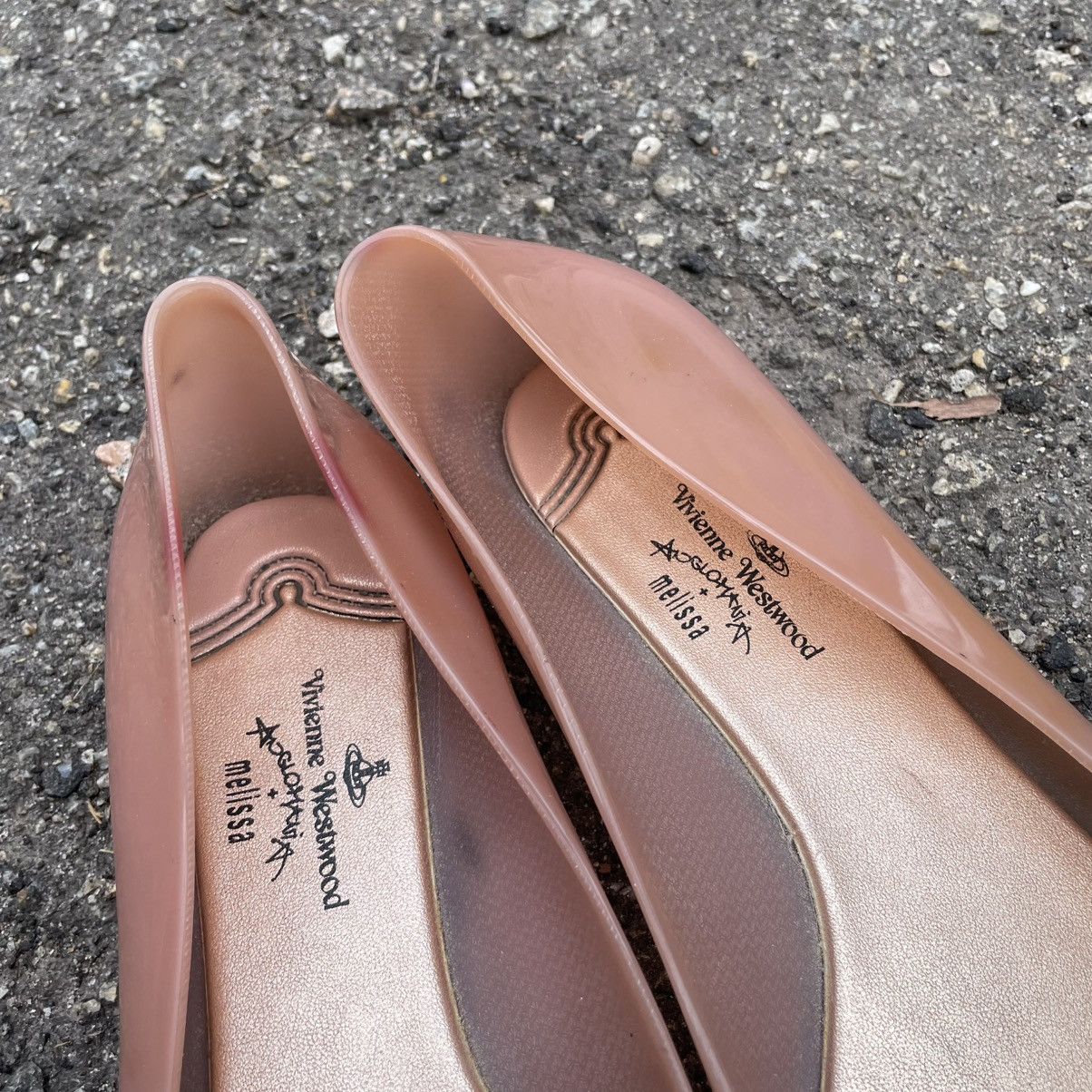 Vivienne Westwood 23 cm Vivienne Westwood x Melissa Flats slip old ballet Size US 5 / IT 35 - 3 Thumbnail