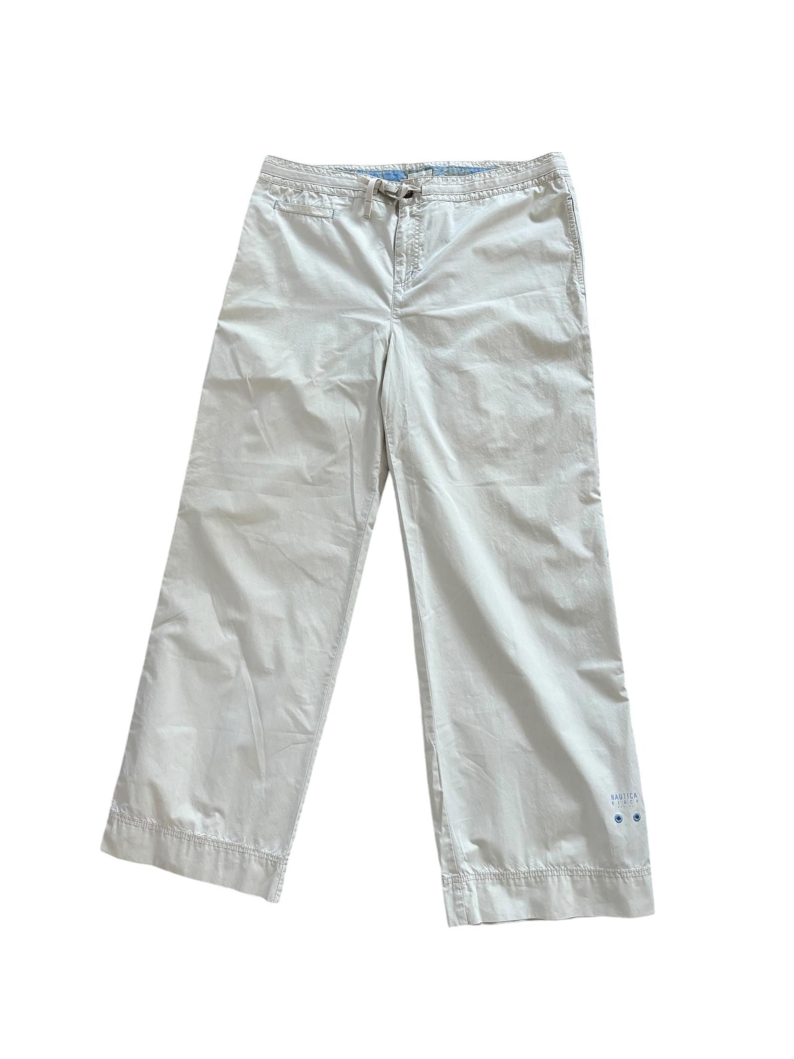 Nautica Nautica Beach Tan Pants Size 14 Women Size 36" / US 14 / IT 50 - 1 Thumbnail