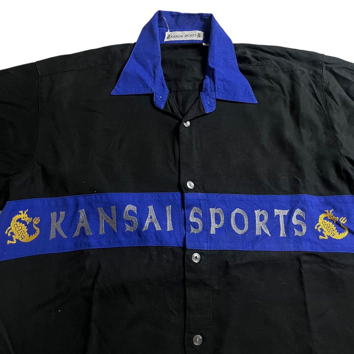 Y's for Men 🔥Quick Sale🔥 Kansai Sports Embroidery Dragon Shirt Size US M / EU 48-50 / 2 - 2 Thumbnail