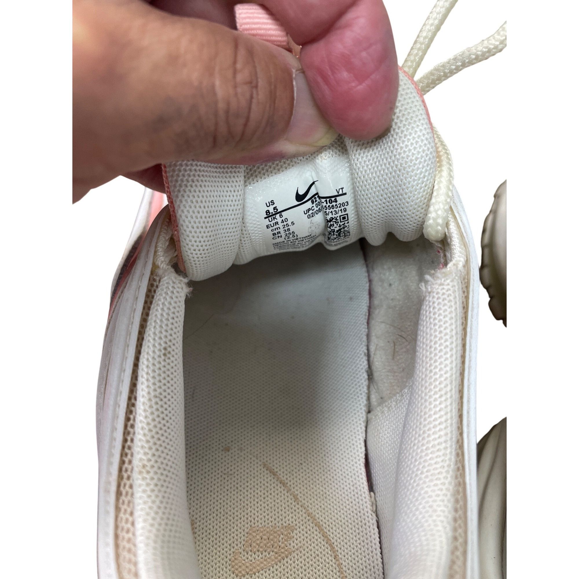 Nike Nike Air Max 97 Womens Summit White coral low top sneakers s Size US 8.5 / IT 38.5 - 7 Thumbnail