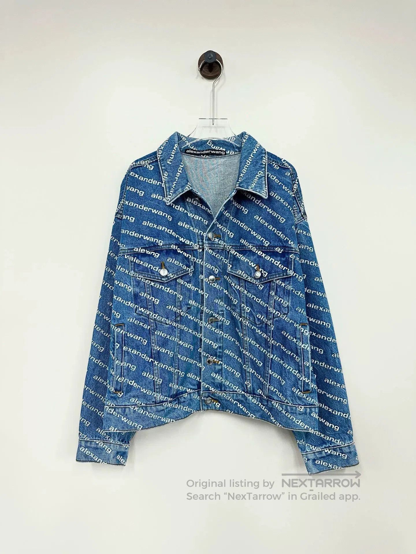 Alexander Wang Alexander Wang Blue Denim Jacket M. Size US M / EU 48-50 / 2 - 1 Thumbnail