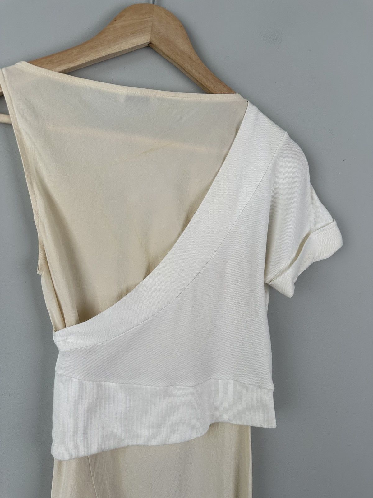 Brunello Cucinelli Brunello Cucinelli Asymmetrical Sleeve Dress Size XS / US 0-2 / IT 36-38 - 10 Thumbnail