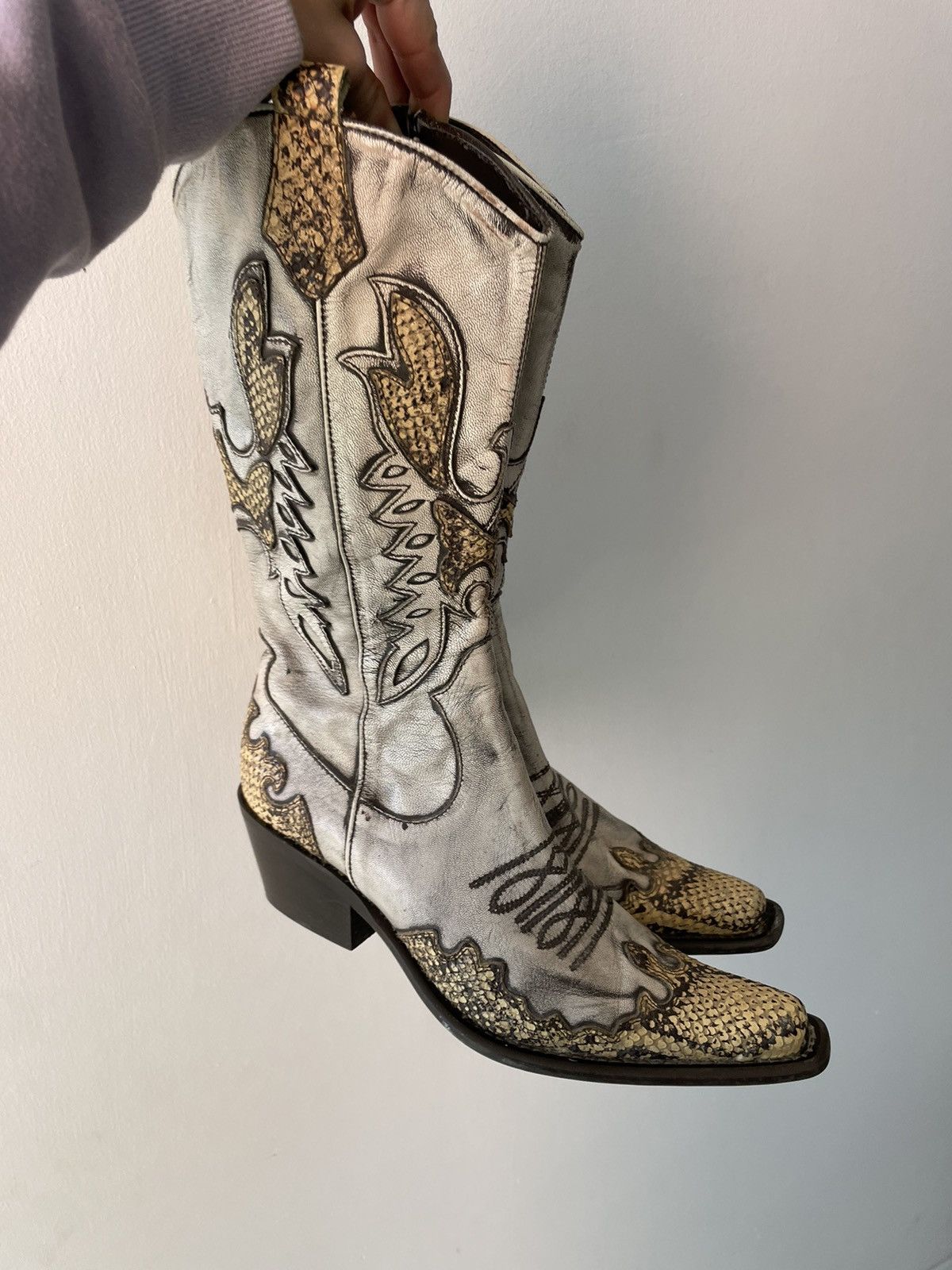 Vintage Vintage cowboy boots Size US 6.5 / IT 36.5 - 5 Thumbnail