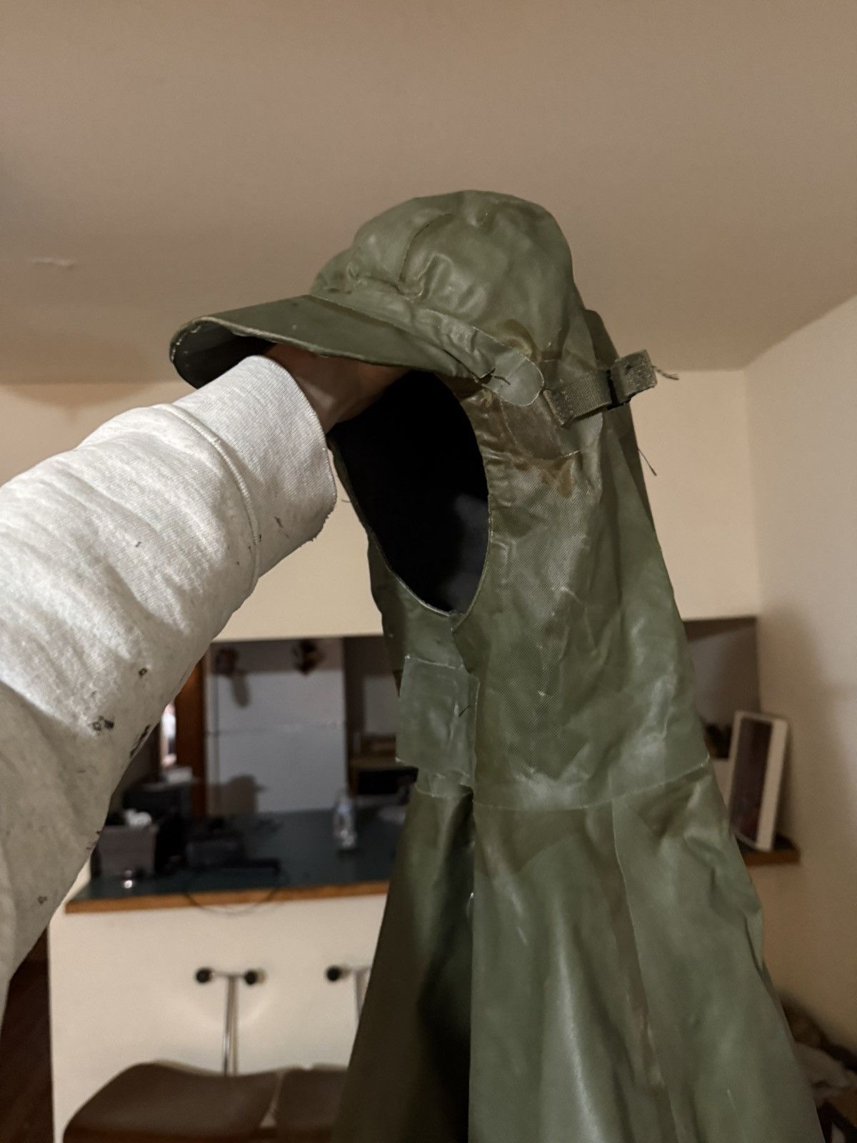 Other USN VINTAGE FOUL WEATHER SMOCK Size US L / EU 52-54 / 3 - 2 Thumbnail