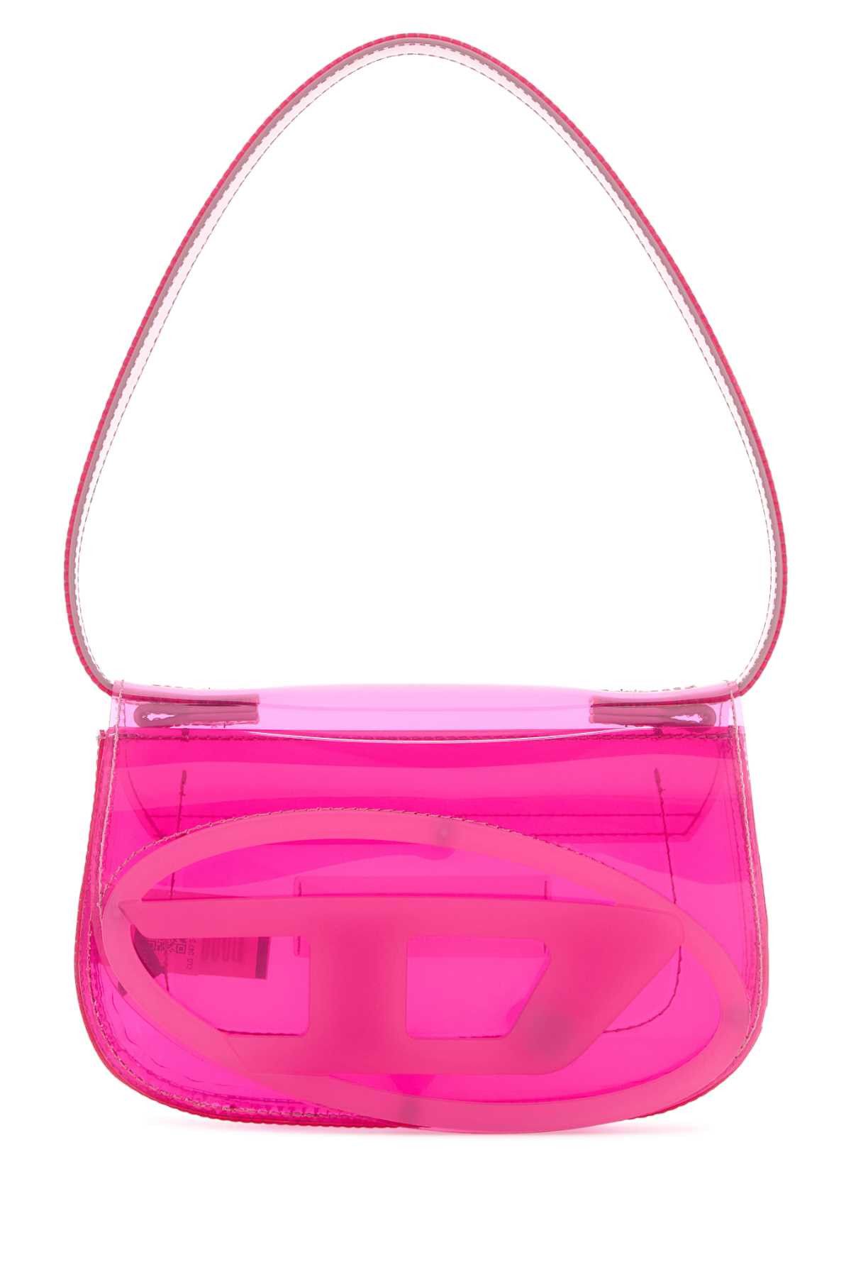 Diesel Fuchsia Rubber 1Dr Shoulder Bag Size ONE SIZE - 1 Thumbnail