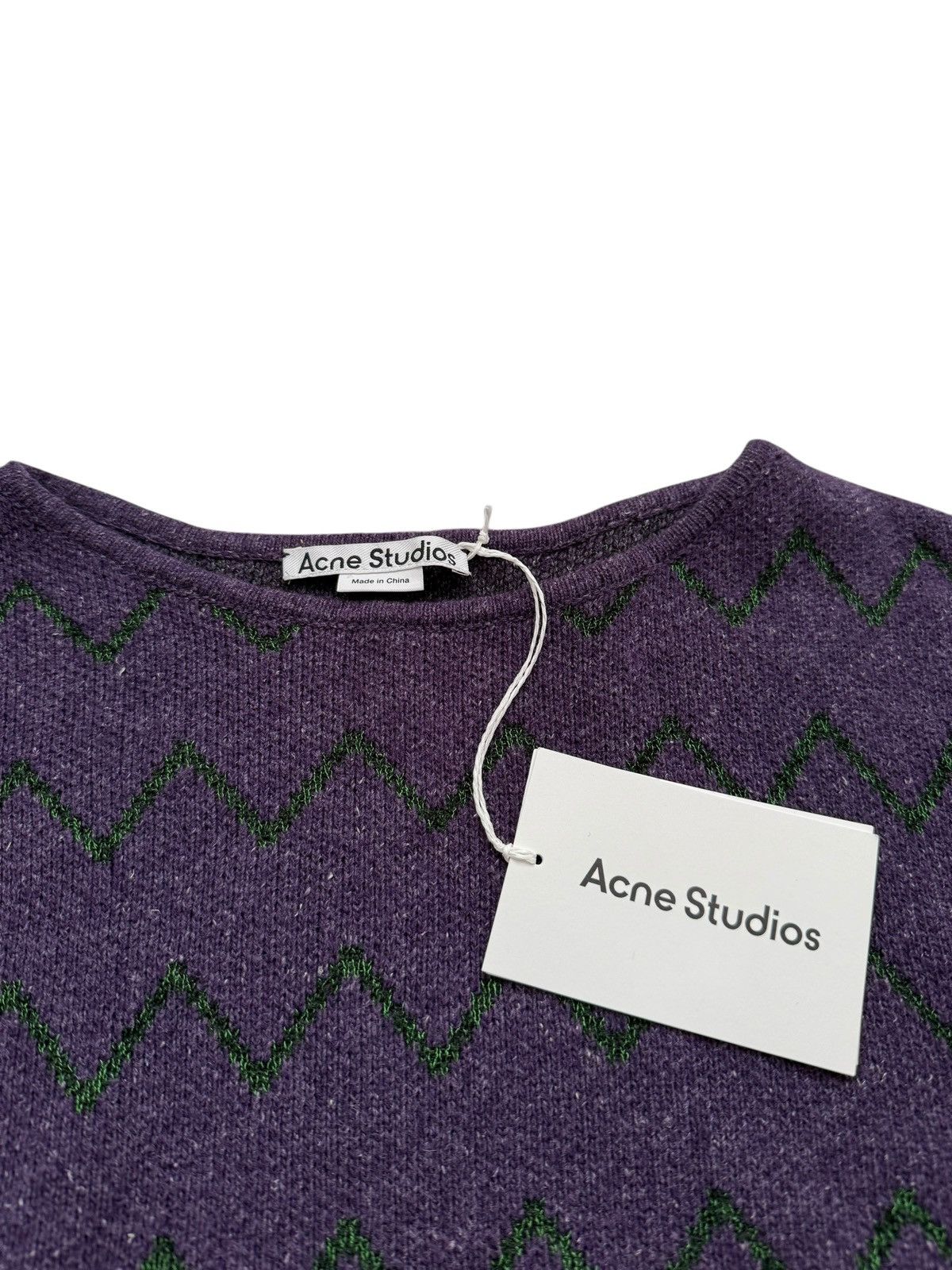 Acne Studios Hand Knit Pattern Sweater Jumper Size US L / EU 52-54 / 3 - 4 Thumbnail