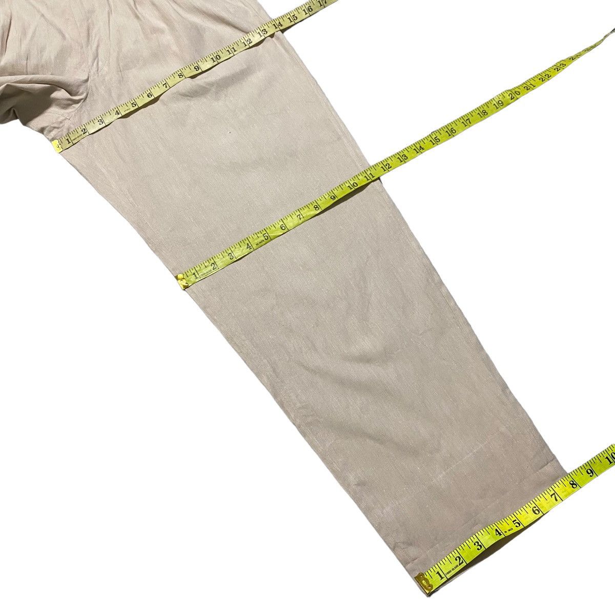 Comme des Garcons Homme AD1989 Comme Des Garcons Homme Linen Baggy Pants Size US 28 / EU 44 - 17 Thumbnail