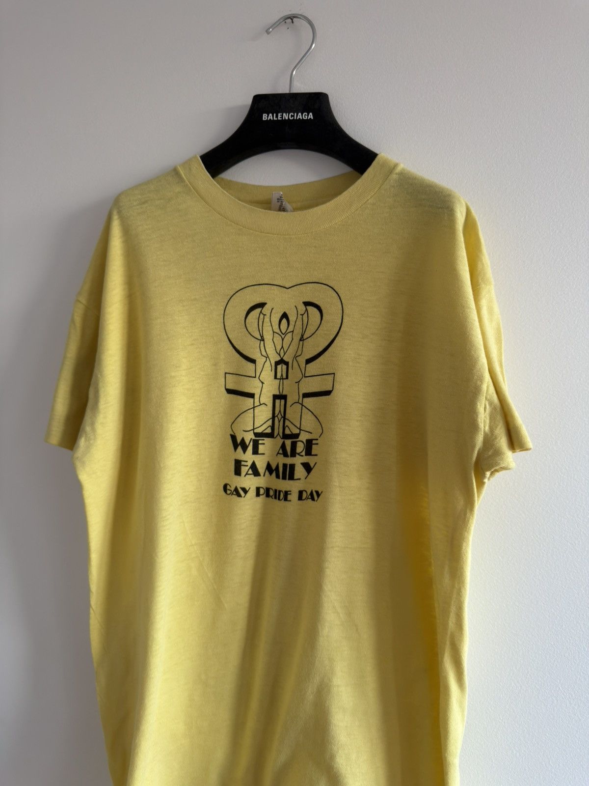 Vintage *RARE* 1970s GAY PRIDE DAY FAMILY LGBTQ VTG TEE Size US L / EU 52-54 / 3 - 2 Thumbnail