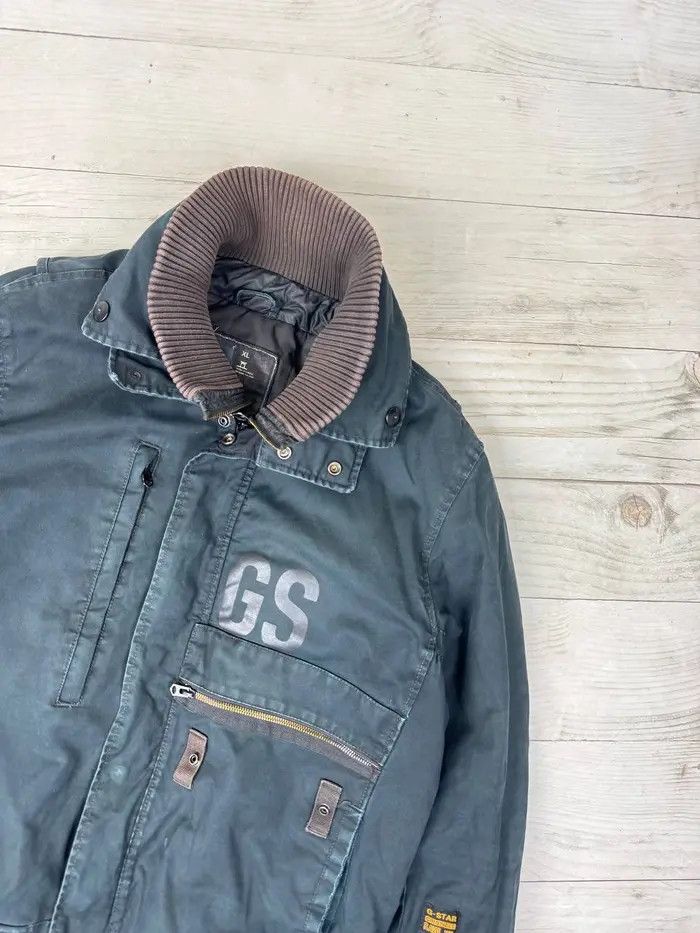 G-Star Vintage G Star Raw Stinger Jacket Distressed Y2K 90s Size US XL / EU 56 / 4 - 2 Thumbnail