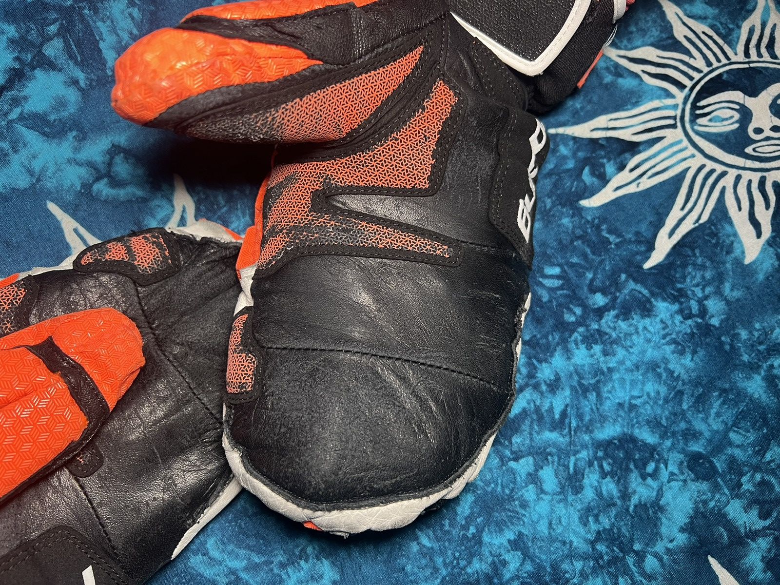 Japanese Brand REUSCH WORLDCUP WARRIOR Leather Ski Gloves Size ONE SIZE - 8 Thumbnail