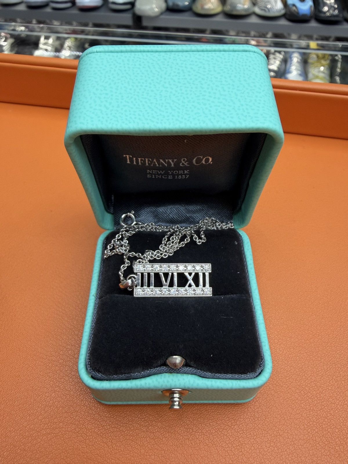 Tiffany & Co. Tiffany & Co 18K Diamond Atlas Neckless Size ONE SIZE - 1 Thumbnail
