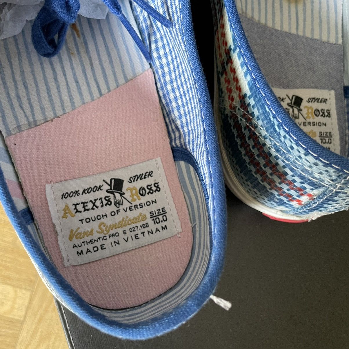 Vans Alexis Ross x Vans Syndicate OG Authentic Pro CV "S" Size US 10 / EU 43 - 5 Thumbnail