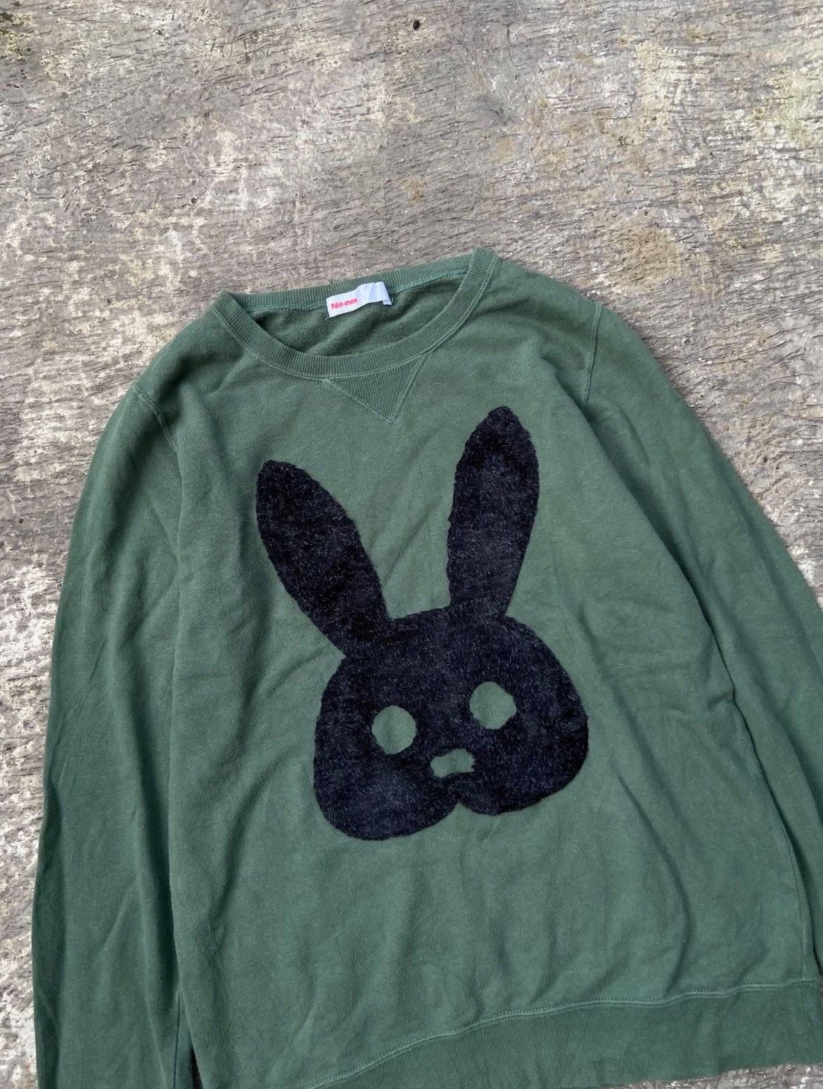 Ne-Net Ne net Rabbit Logo Sweatshirt Size US S / EU 44-46 / 1 - 2 Thumbnail