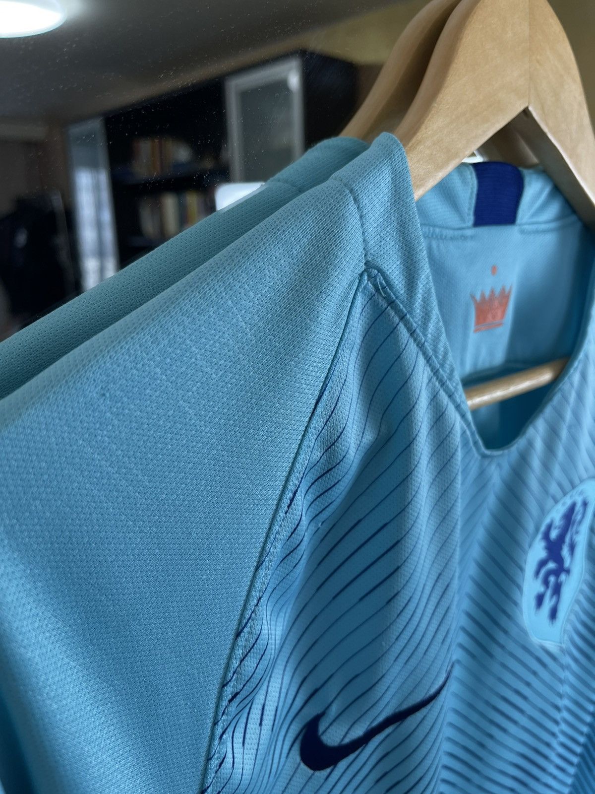 Nike Nike Netherlands 2018 Away Soccer Jersey Netherlands KNVB Size US S / EU 44-46 / 1 - 6 Thumbnail