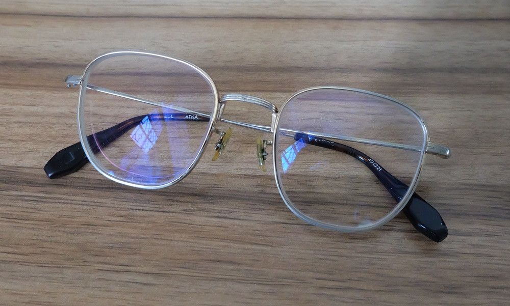 Japanese Brand V Eyewear "Atka" Glasses Size ONE SIZE - 1 Thumbnail