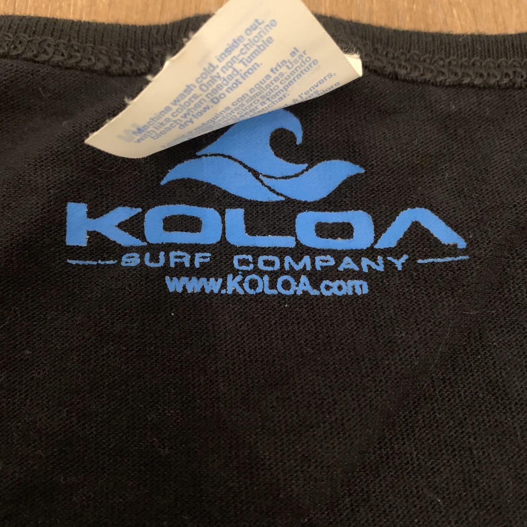 Vintage Koloa Surf Co. Tank Top Shirt Men Size M Black Aloha Humumumu Nukunuku Apua'a 90s Logo Graphic Classic Size US M / EU 48-50 / 2 - 3 Thumbnail