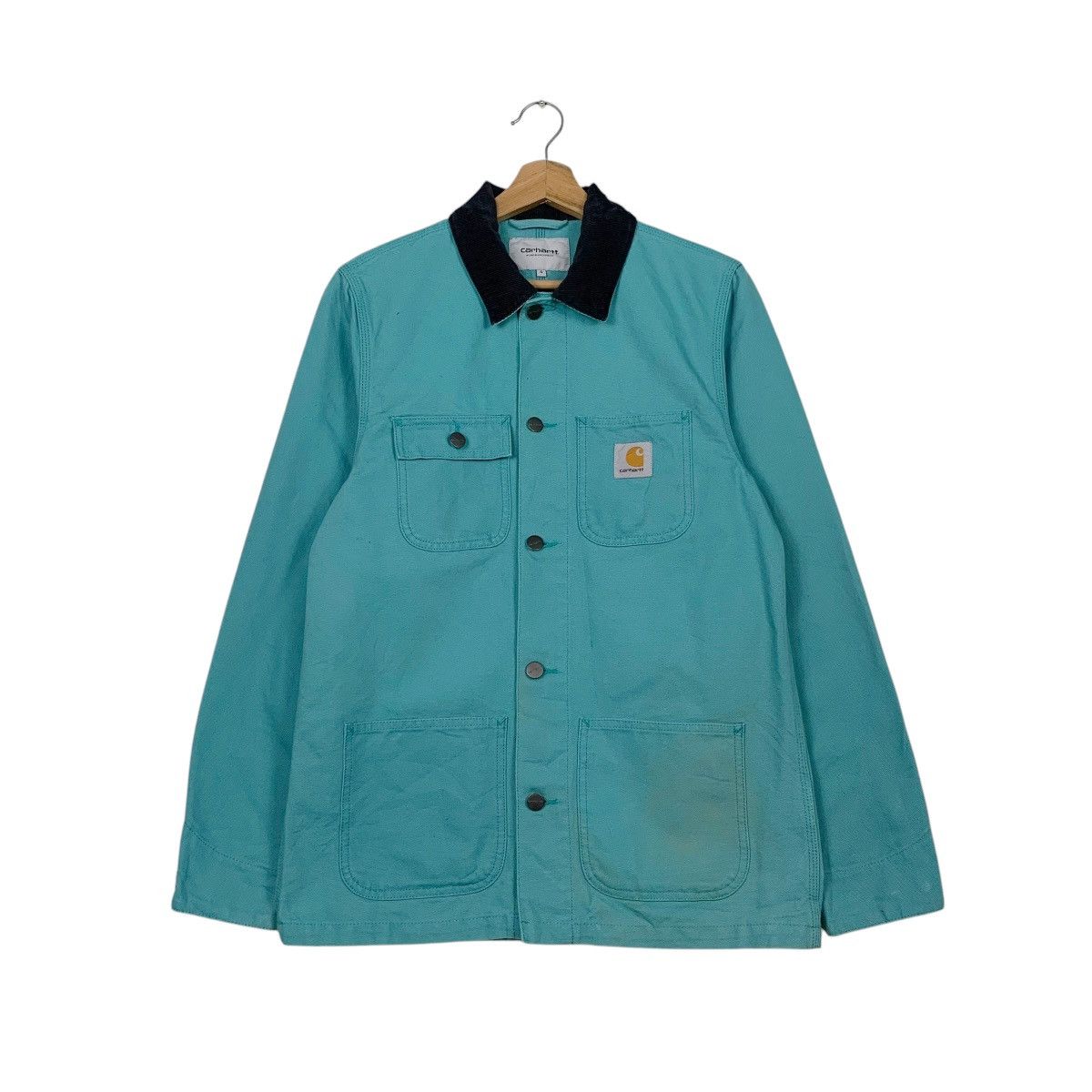 Carhartt Carhatt Detroit Green Workwear Jacket Size US S / EU 44-46 / 1 - 1 Thumbnail